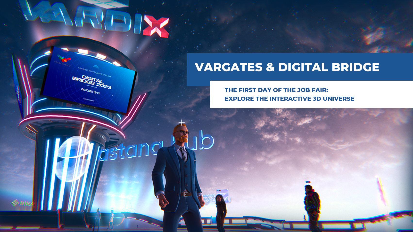 The first day of Job Fair started!